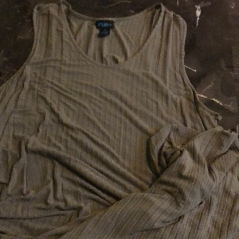 Army green bodycon side ruche dress